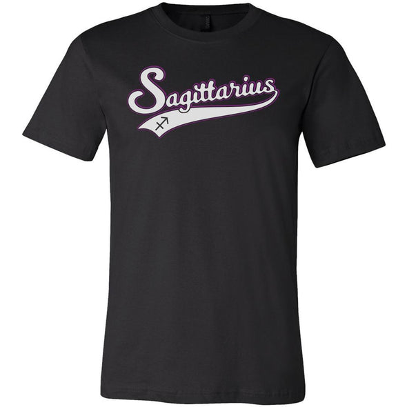 The Ghoulish Garb Graphic Tee Black / S Sagittarius - Baseball Style Unisex T-Shirt