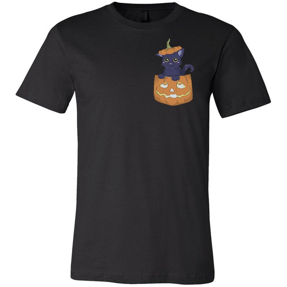 The Ghoulish Garb Graphic Tee Black / S The Cat's Out O' The Jack T-Shirt