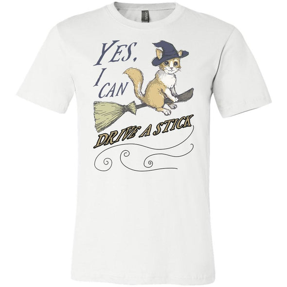 The Ghoulish Garb Graphic Tee Black / S Yes, I Can Drive A Stick T-Shirt