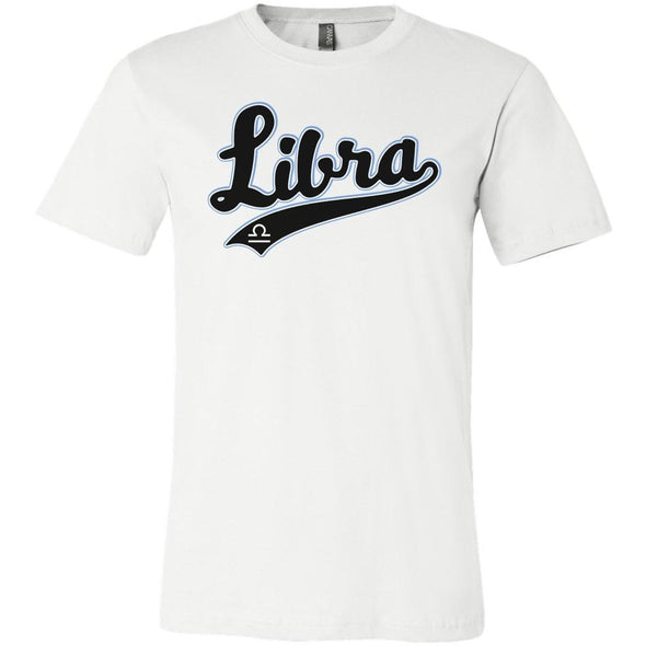 The Ghoulish Garb Graphic Tee White / S Libra - Baseball Style Unisex T-Shirt