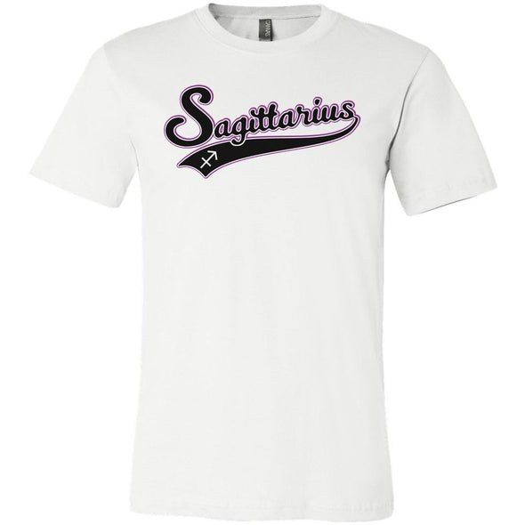 The Ghoulish Garb Graphic Tee White / S Sagittarius - Baseball Style Unisex T-Shirt