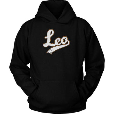 The Ghoulish Garb Hoodie Black / S Leo - Baseball Style Unisex Hoodie