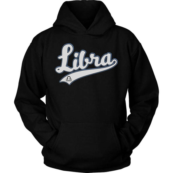 The Ghoulish Garb Hoodie Black / S Libra - Baseball Style Unisex Hoodie