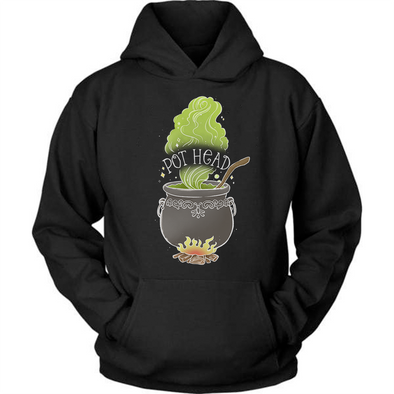 The Ghoulish Garb Hoodie Black / S Pot Head Hoodie