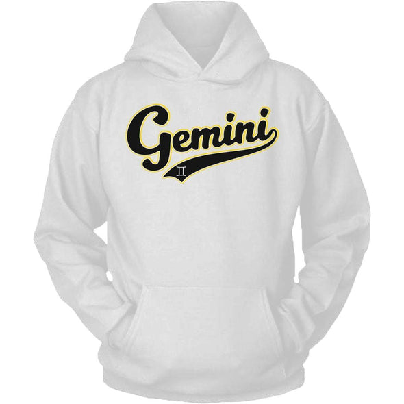 The Ghoulish Garb Hoodie White / S Gemini - Baseball Style Unisex Hoodie