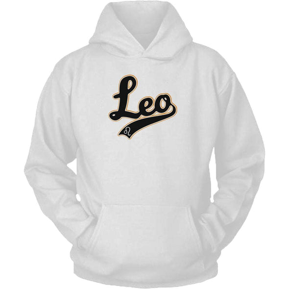 The Ghoulish Garb Hoodie White / S Leo - Baseball Style Unisex Hoodie