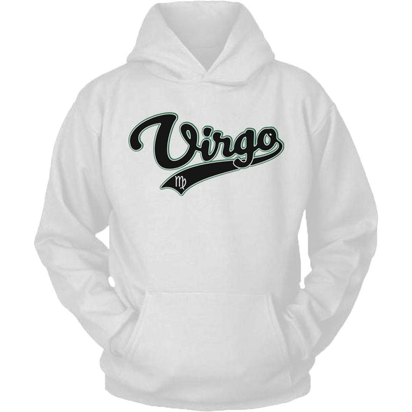 The Ghoulish Garb Hoodie White / S Virgo - Baseball Style Unisex Hoodie