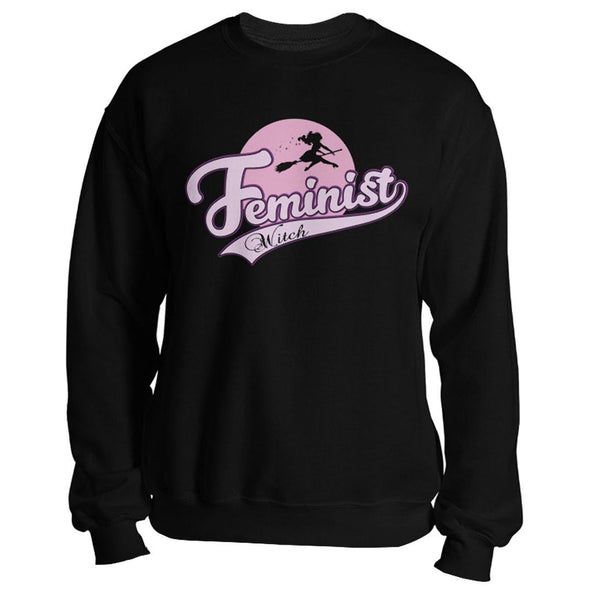 The Ghoulish Garb Sweatshirt Black / S Feminist Witch Unisex Sweatshirt