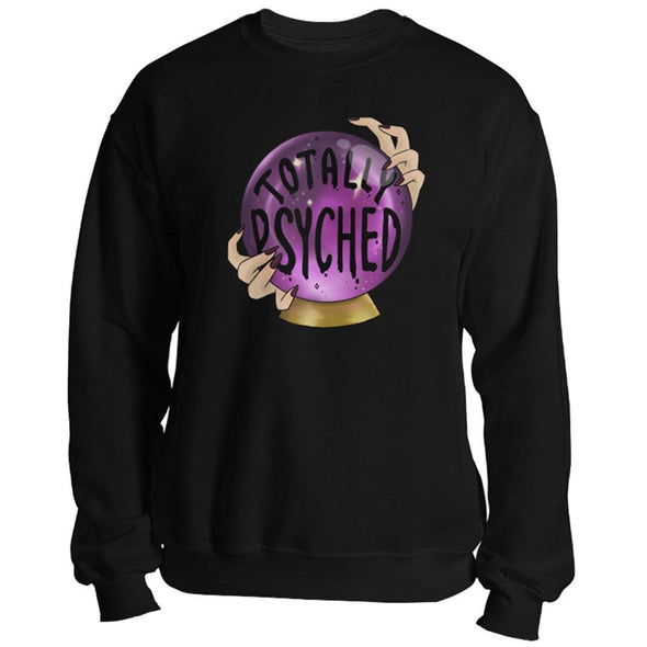 The Ghoulish Garb Sweatshirt Black / S Totally Psyched Unisex Sweatshirt