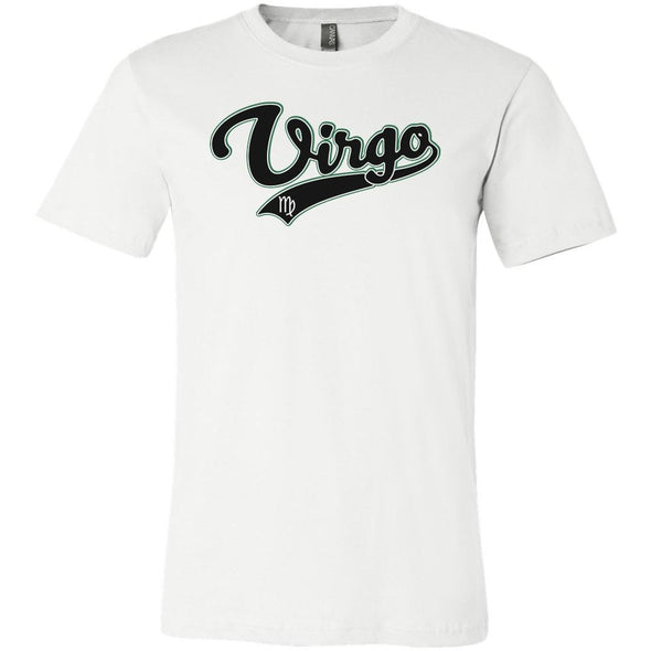 The Ghoulish Garb T-shirt White / S Virgo - Baseball Style Unisex T-Shirt