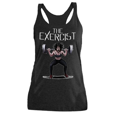 The Ghoulish Garb Tank Top Vintage Black / S The Exercist Women's Racerback Tank