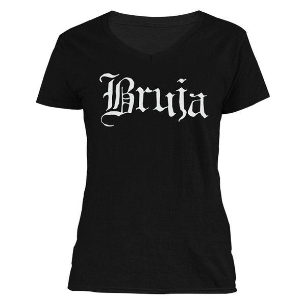 The Ghoulish Garb V-Necks Black / S Bruja Women's V-Neck Shirt