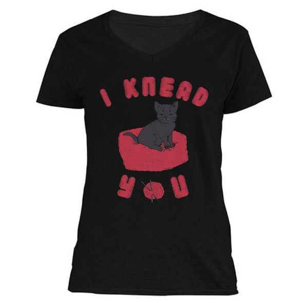 The Ghoulish Garb V-Necks Black / S I Knead You Women's V-Neck