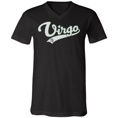 The Ghoulish Garb V-Necks Black / S Virgo - Baseball Style Unisex V-Neck