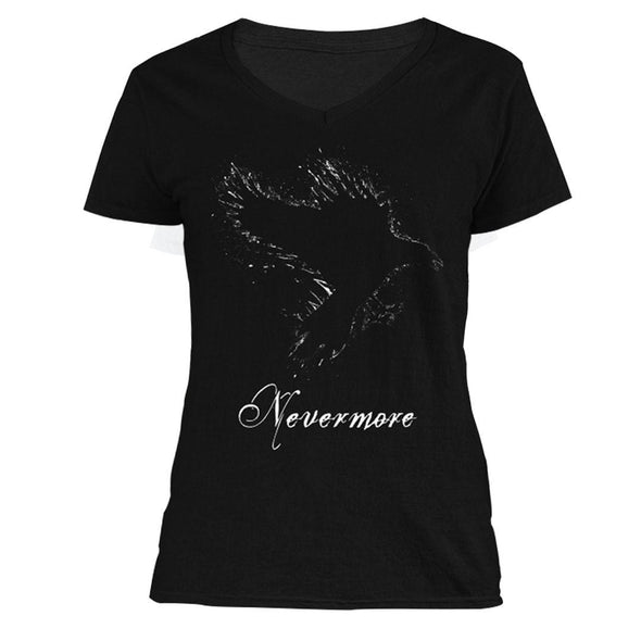The Ghoulish Garb V-Necks S Nevermore Women's V-Neck
