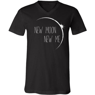 The Ghoulish Garb V-Necks S New Moon New Me Unisex V-Neck