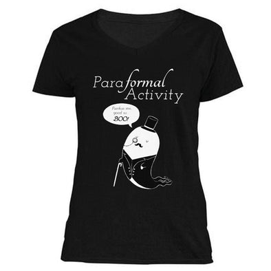 The Ghoulish Garb V-Necks S Paraformal Activity Women's V-Neck