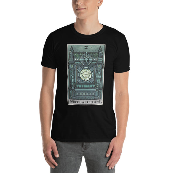 Wheel of Fortune Tarot Card - Terror Tarot Edition Unisex T-Shirt