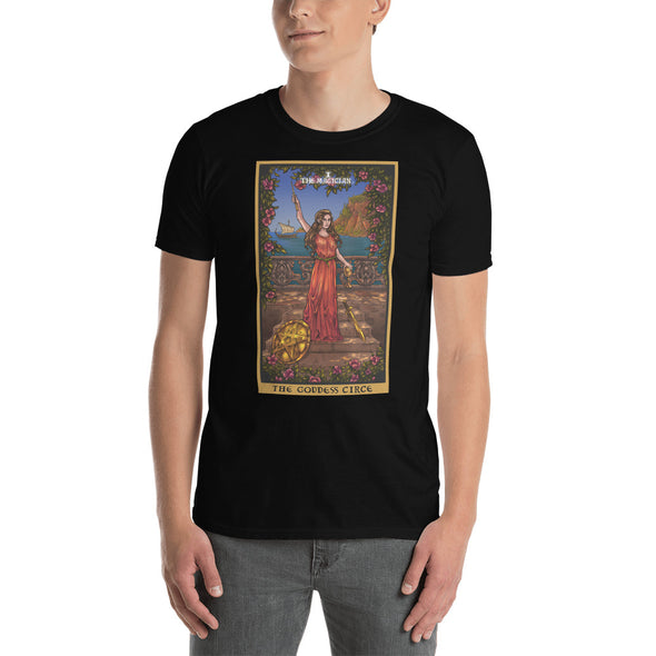 The Goddess Circe in The Magician Tarot Card T-Shirt