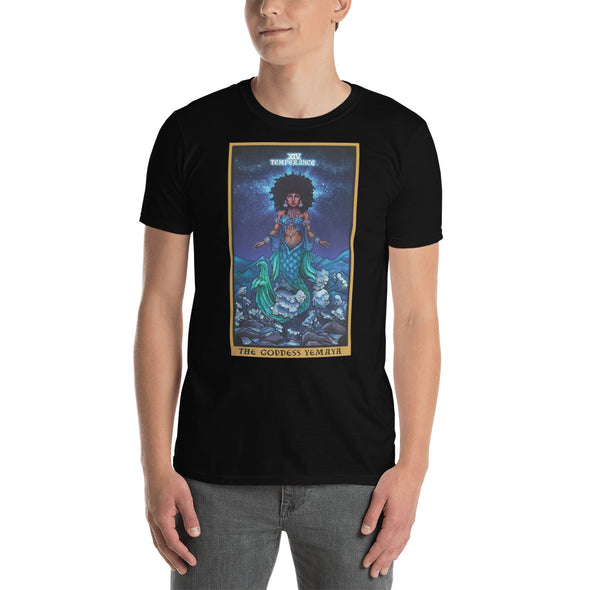 The Goddess Yemaya in the Temperance Tarot Card T-Shirt