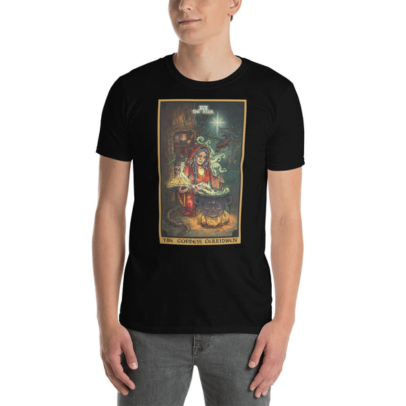 The Goddess Cerridwen in The Star Tarot Card T-Shirt