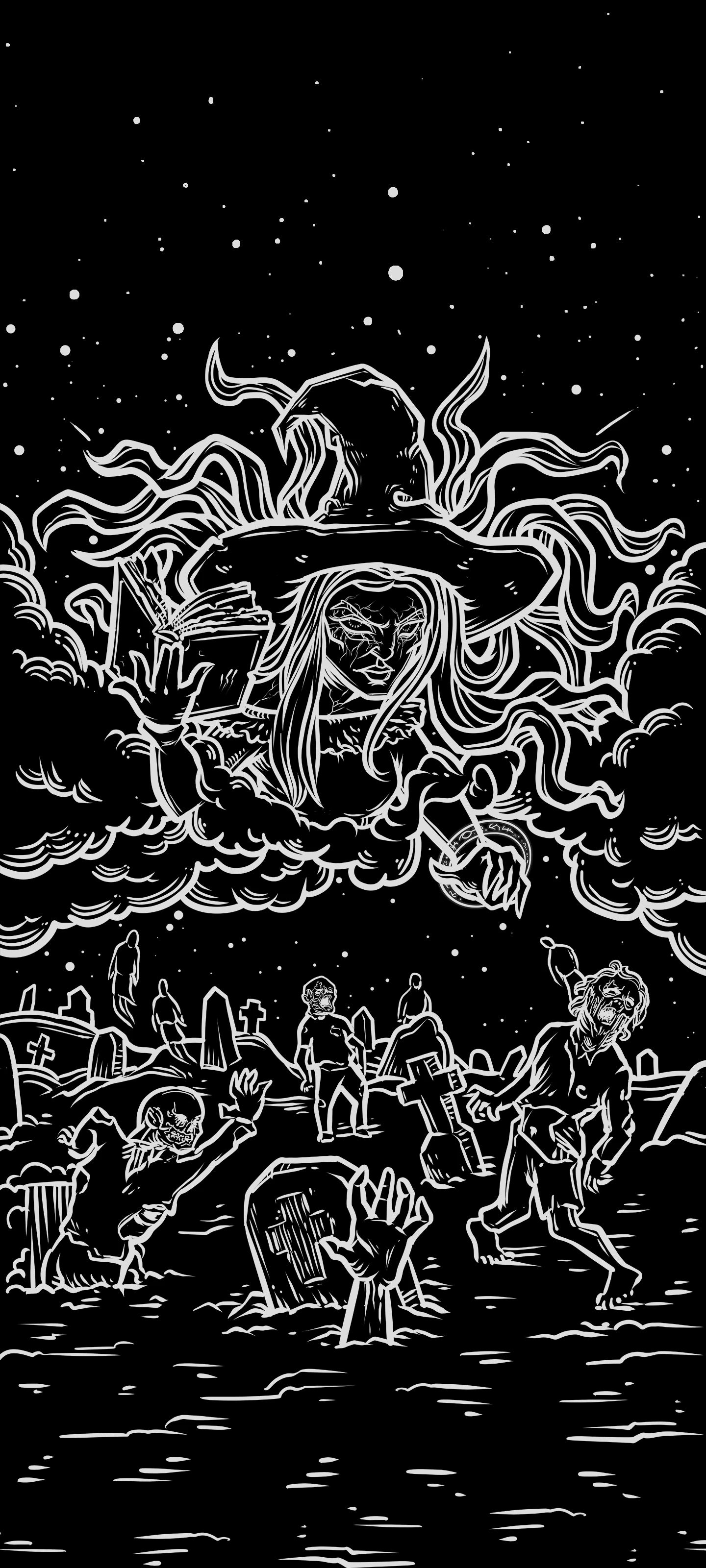 Judgement — Shadow Edition Terror Tarot phone wallpaper