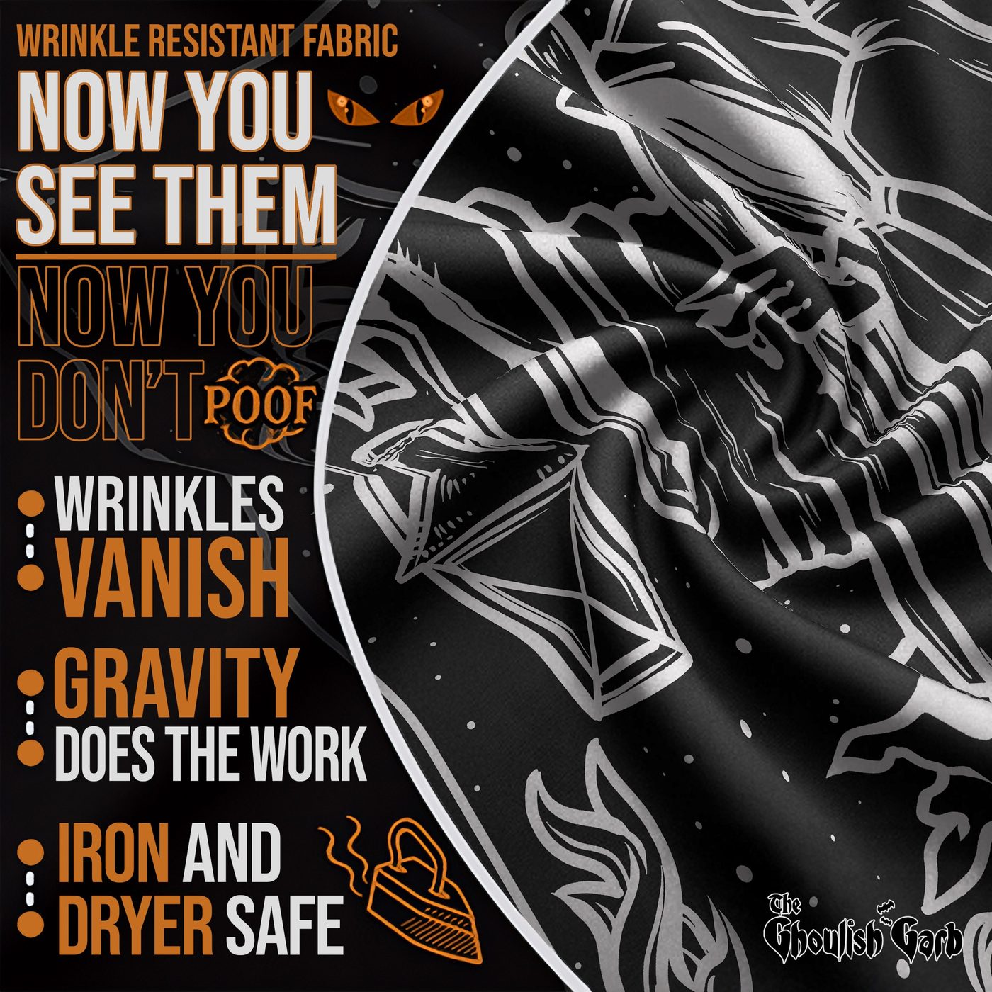 Wrinkle-resistant: now you see them, now you don’t
