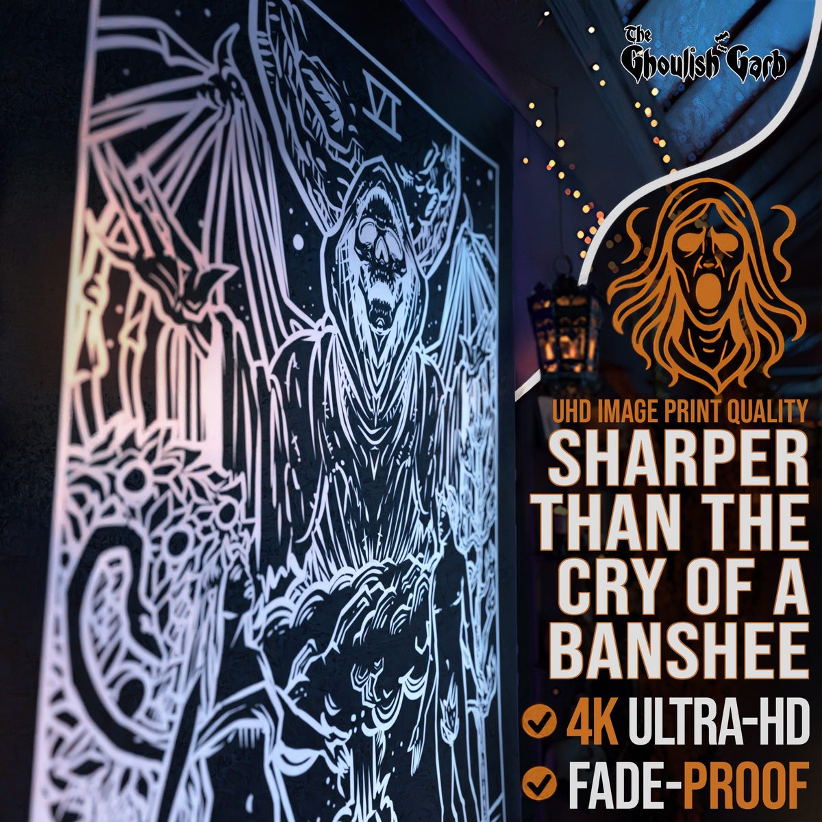 Razor-sharp detail